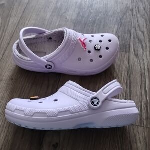 WOMEN'S CROCS LIGHT PURPLE SANDALS CW SIZE 8